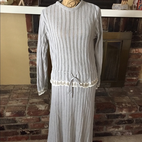 Vintage Givenchy sport two piece knit set - Picture 1 of 5